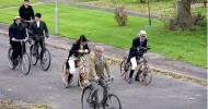 Vintage cyclists in 2005